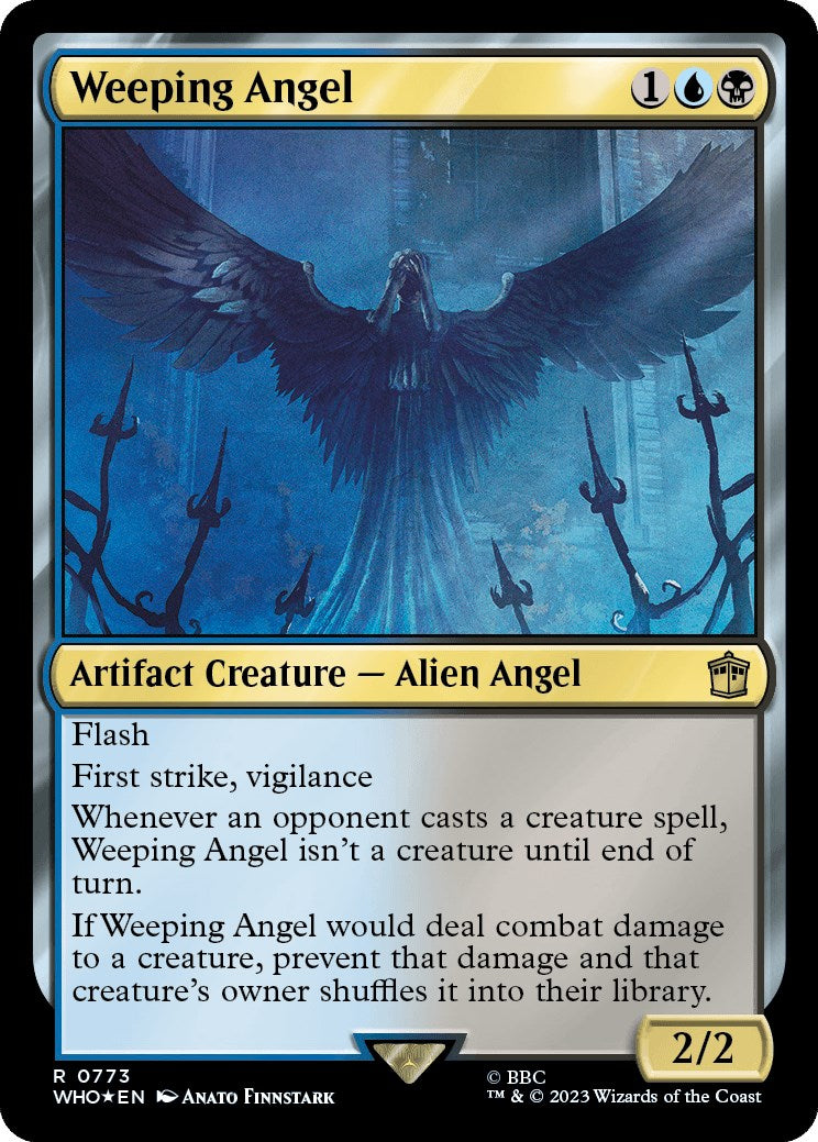 Weeping Angel (Surge Foil) [Doctor Who] | The Gaming-Verse