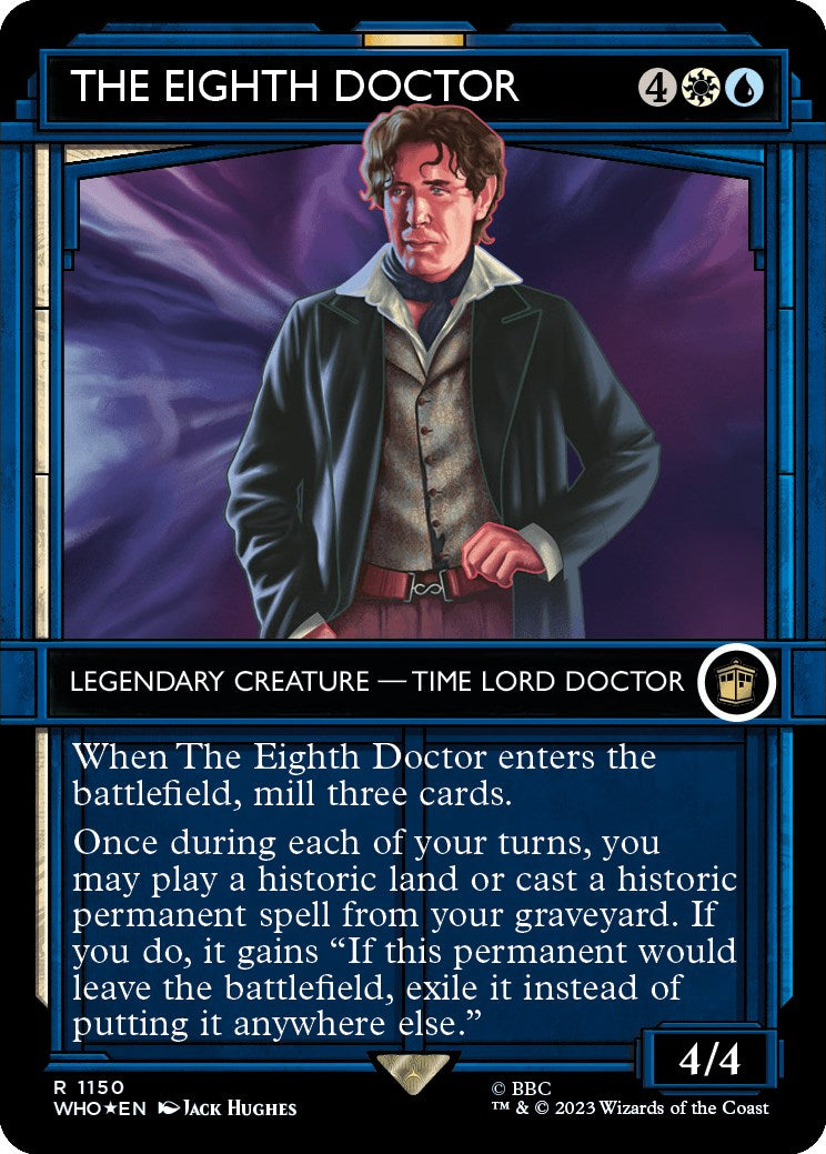 The Eighth Doctor (Showcase) (Surge Foil) [Doctor Who] | The Gaming-Verse