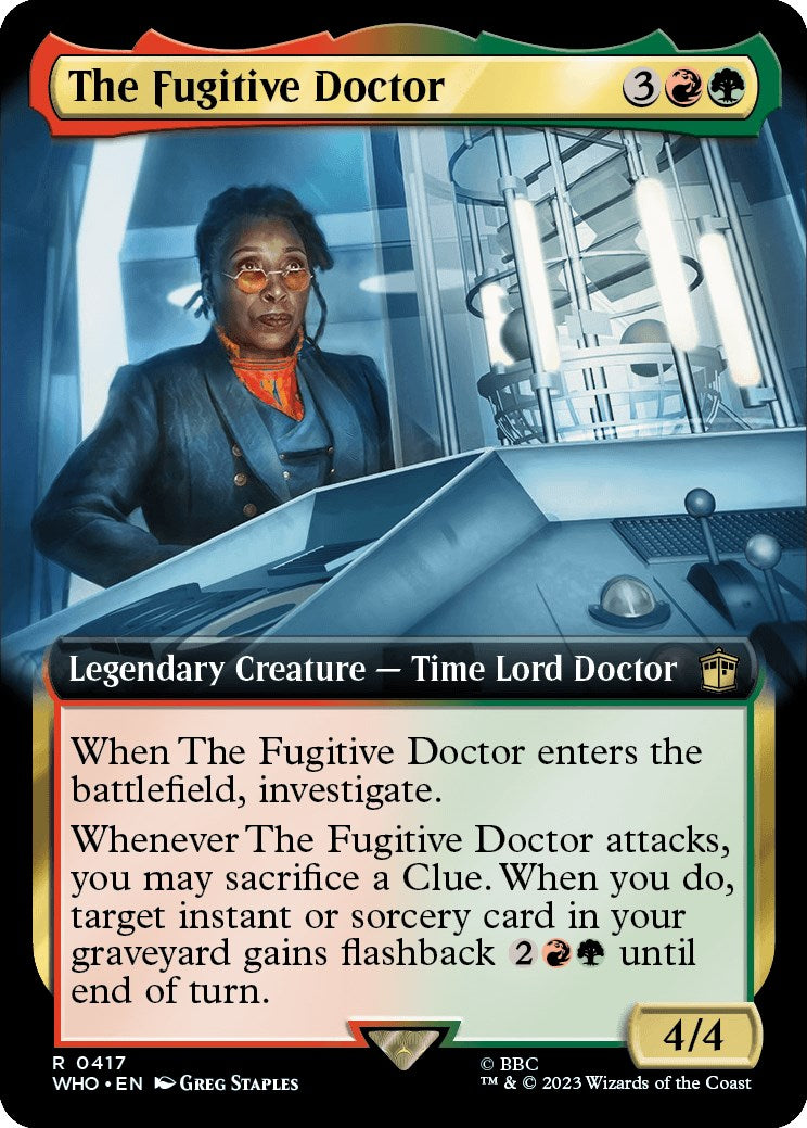 The Fugitive Doctor (Extended Art) [Doctor Who] | The Gaming-Verse