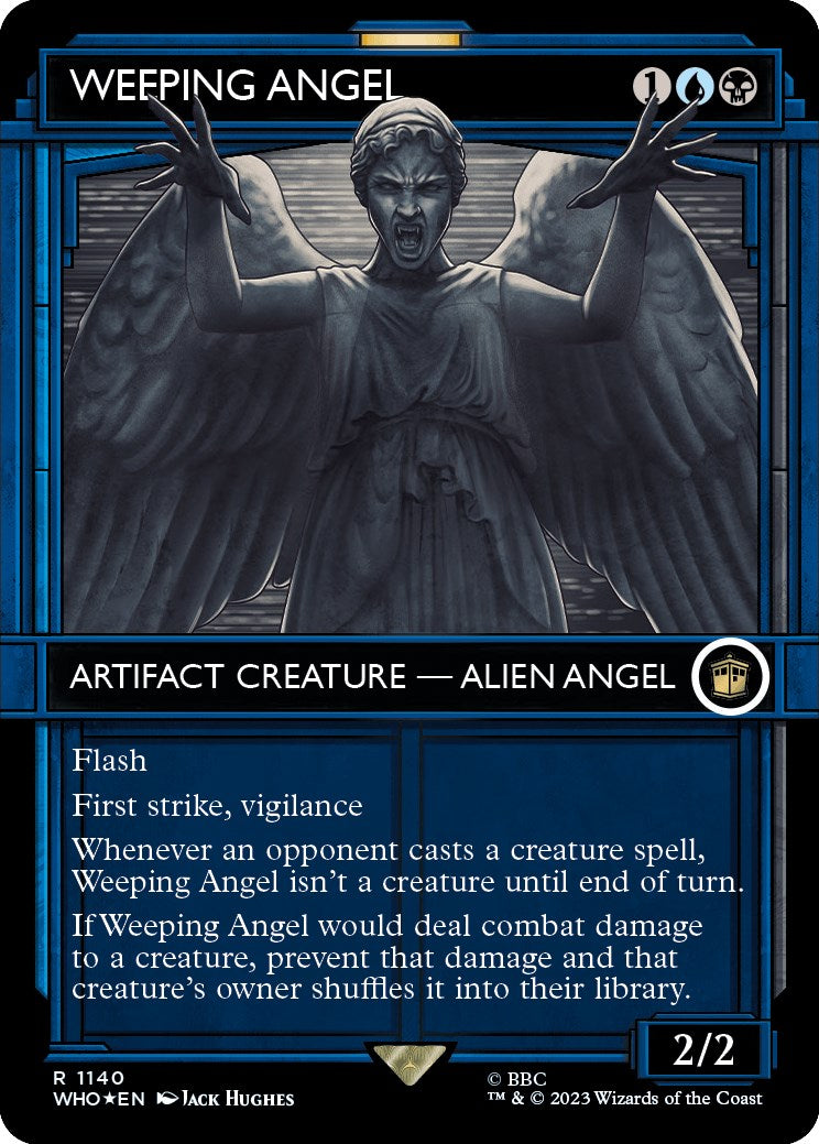 Weeping Angel (Showcase) (Surge Foil) [Doctor Who] | The Gaming-Verse