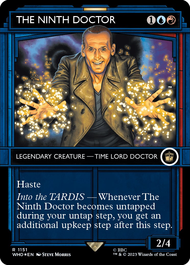 The Ninth Doctor (Showcase) (Surge Foil) [Doctor Who] | The Gaming-Verse