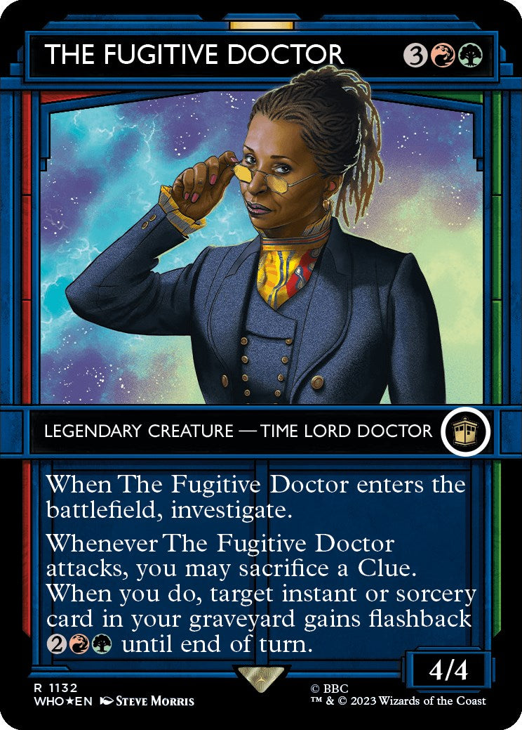 The Fugitive Doctor (Showcase) (Surge Foil) [Doctor Who] | The Gaming-Verse