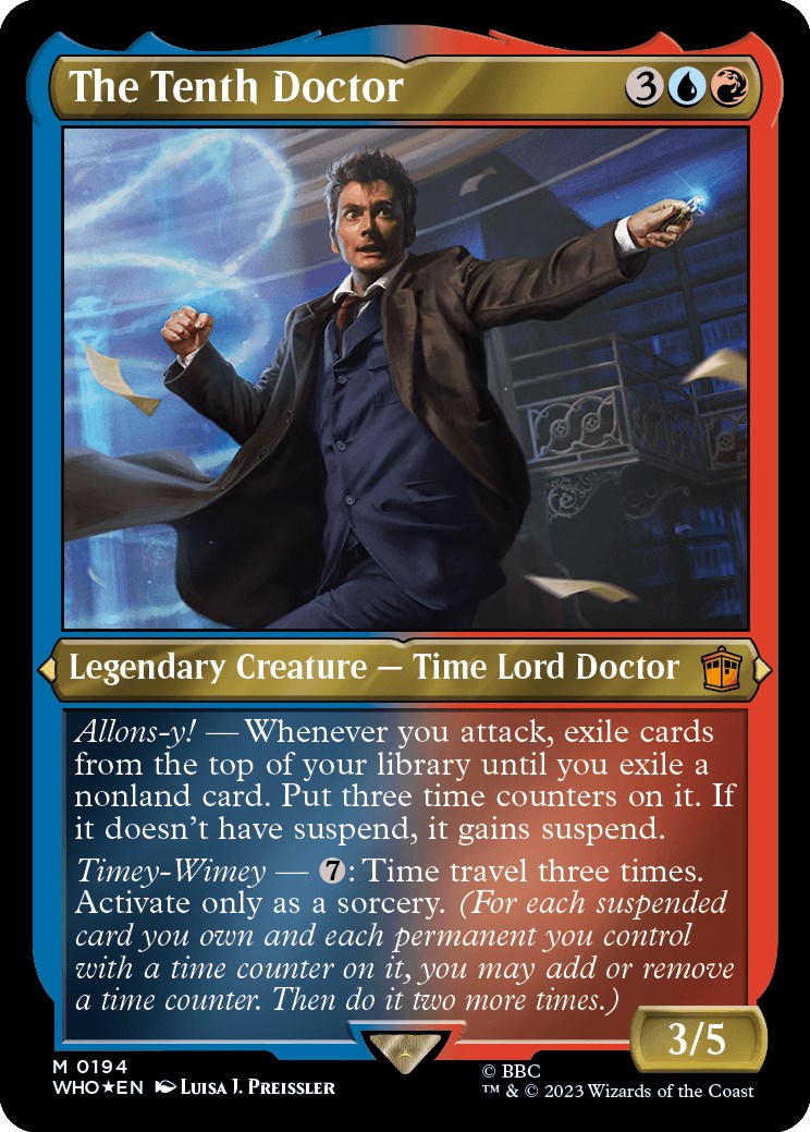 The Tenth Doctor (Display Commander) [Doctor Who] | The Gaming-Verse