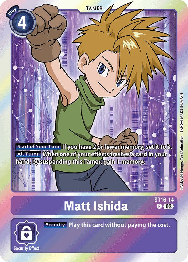 Matt Ishida [ST16-14] [Starter Deck: Wolf of Friendship] | The Gaming-Verse