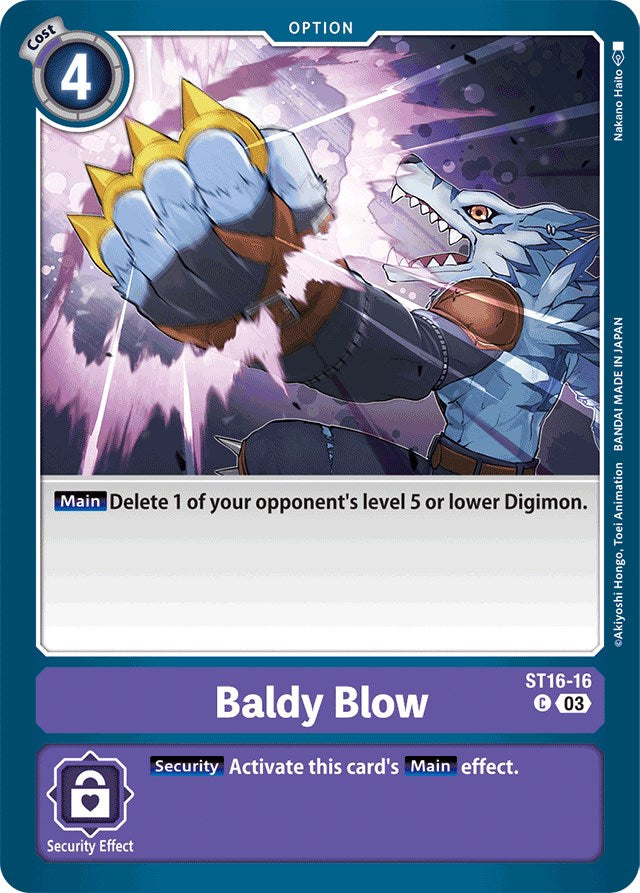 Baldy Blow [ST16-16] [Starter Deck: Wolf of Friendship] | The Gaming-Verse