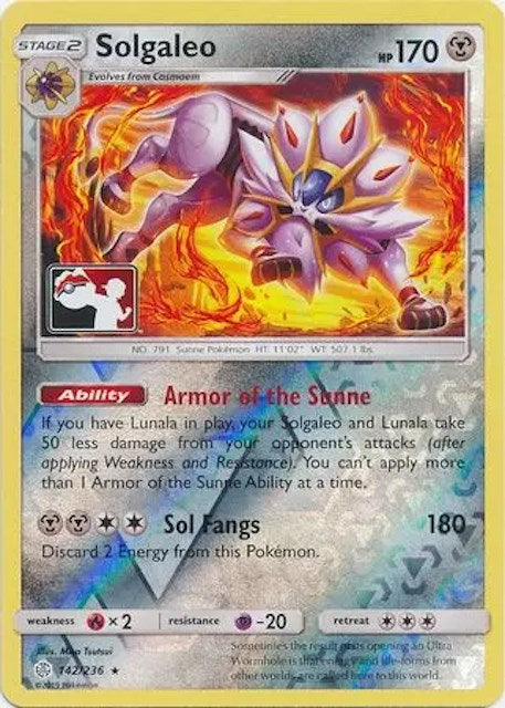 Solgaleo (142/236) [League & Championship Cards] | The Gaming-Verse