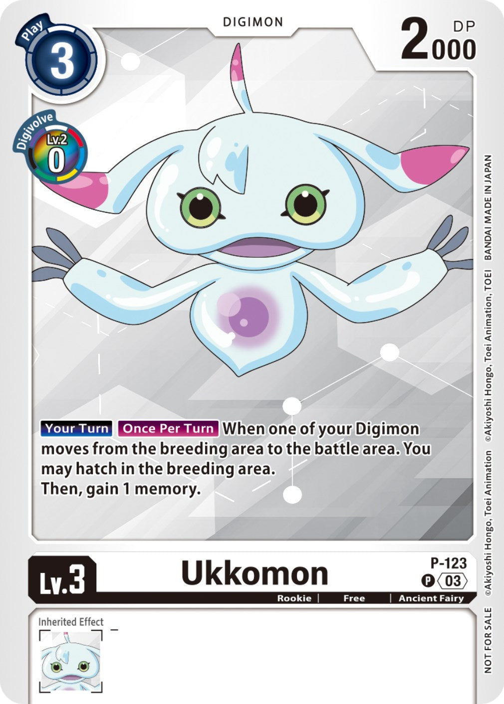 Ukkomon [P-123] (NYCC 2023 Demo Deck) [Promotional Cards] | The Gaming-Verse