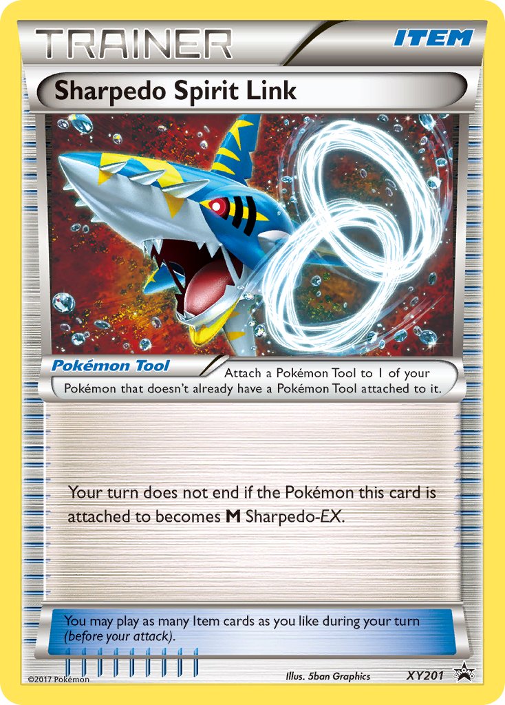 Sharpedo Spirit Link (XY201) [XY: Black Star Promos] | The Gaming-Verse