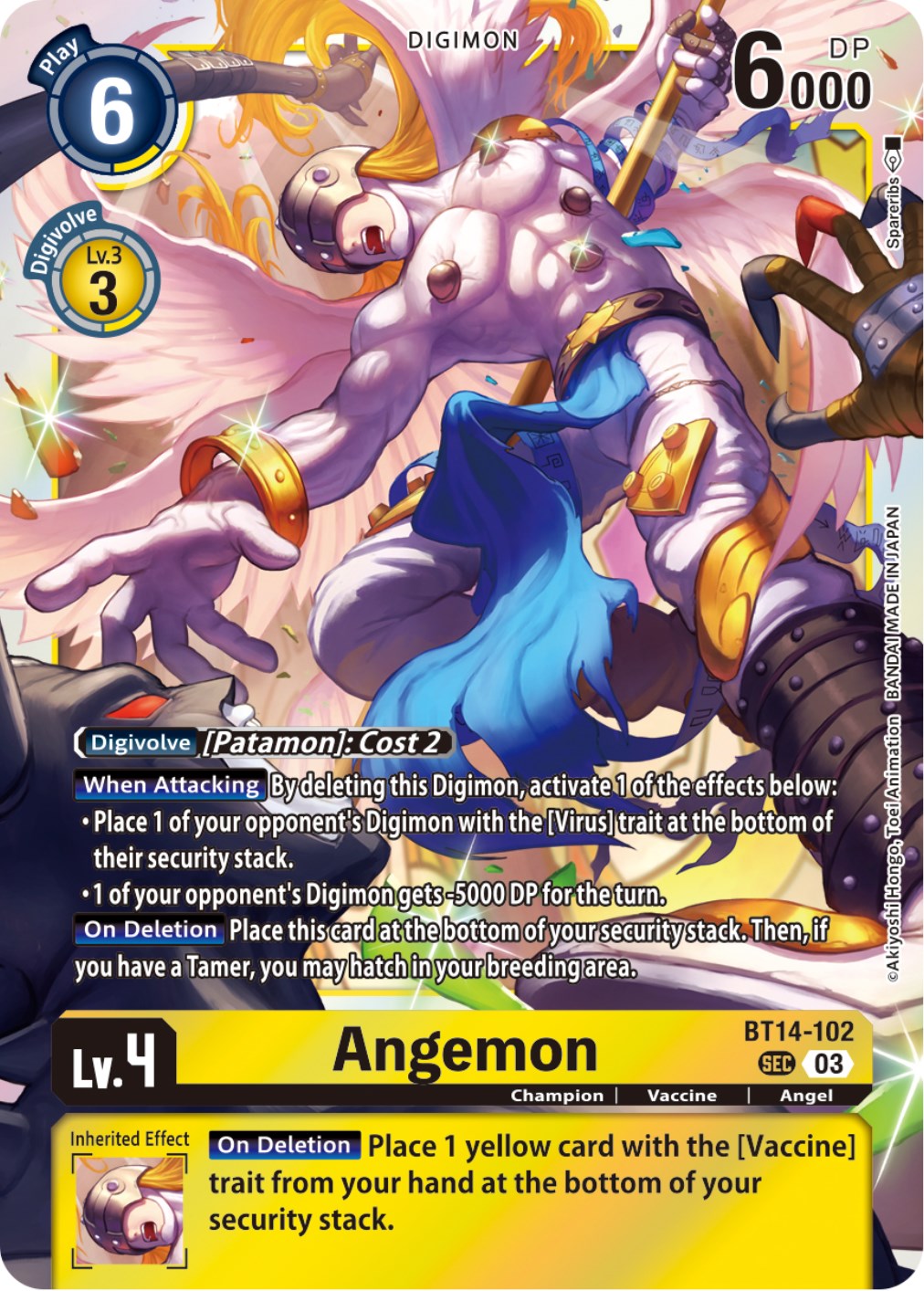 Angemon [BT14-102] [Blast Ace] | The Gaming-Verse