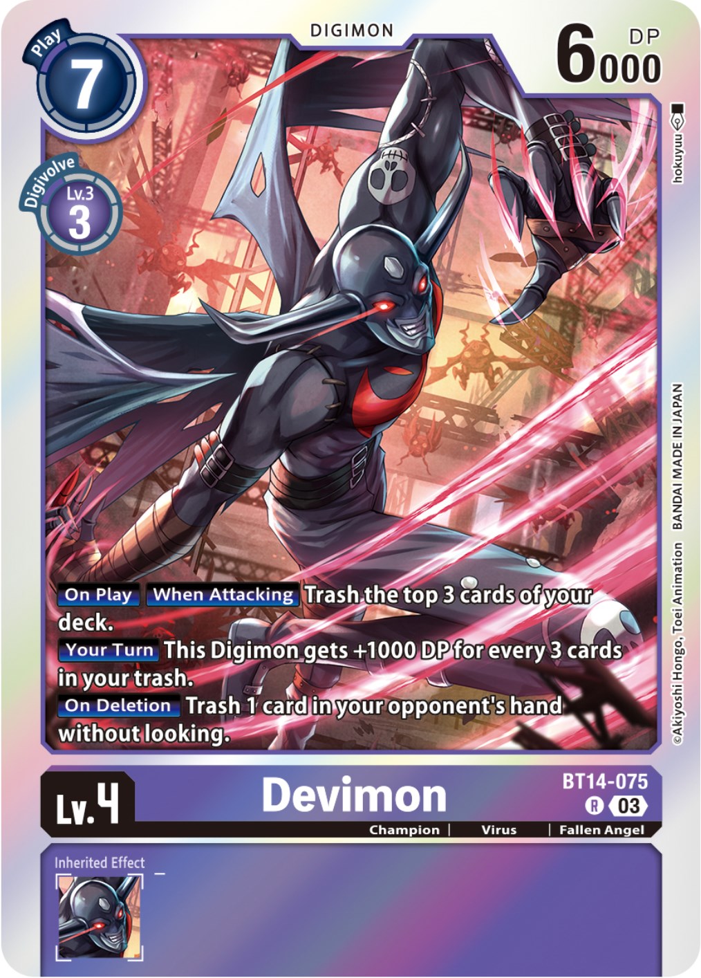 Devimon [BT14-075] [Blast Ace] | The Gaming-Verse