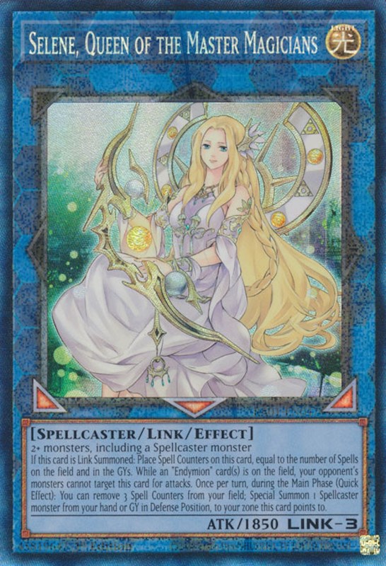 Selene, Queen of the Master Magicians [RA01-EN047] Prismatic Collector's Rare | The Gaming-Verse