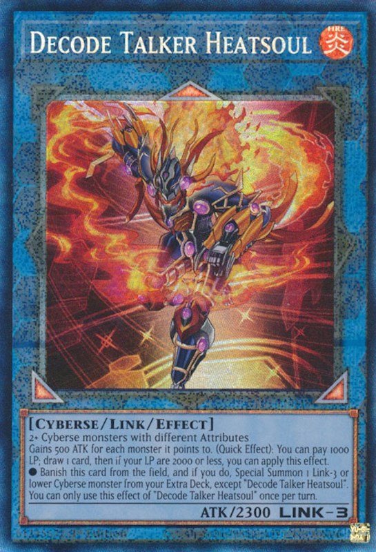 Decode Talker Heatsoul [RA01-EN048] Prismatic Collector's Rare | The Gaming-Verse