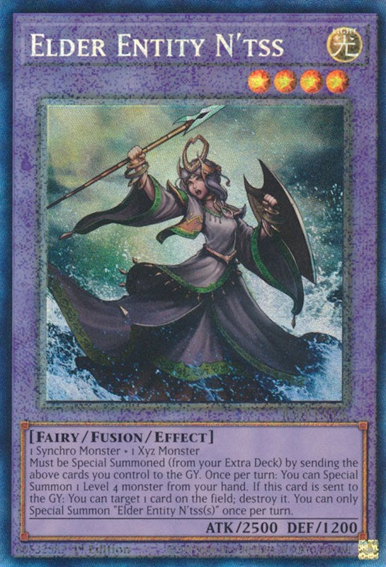 Elder Entity N'tss [RA01-EN026] Prismatic Collector's Rare | The Gaming-Verse