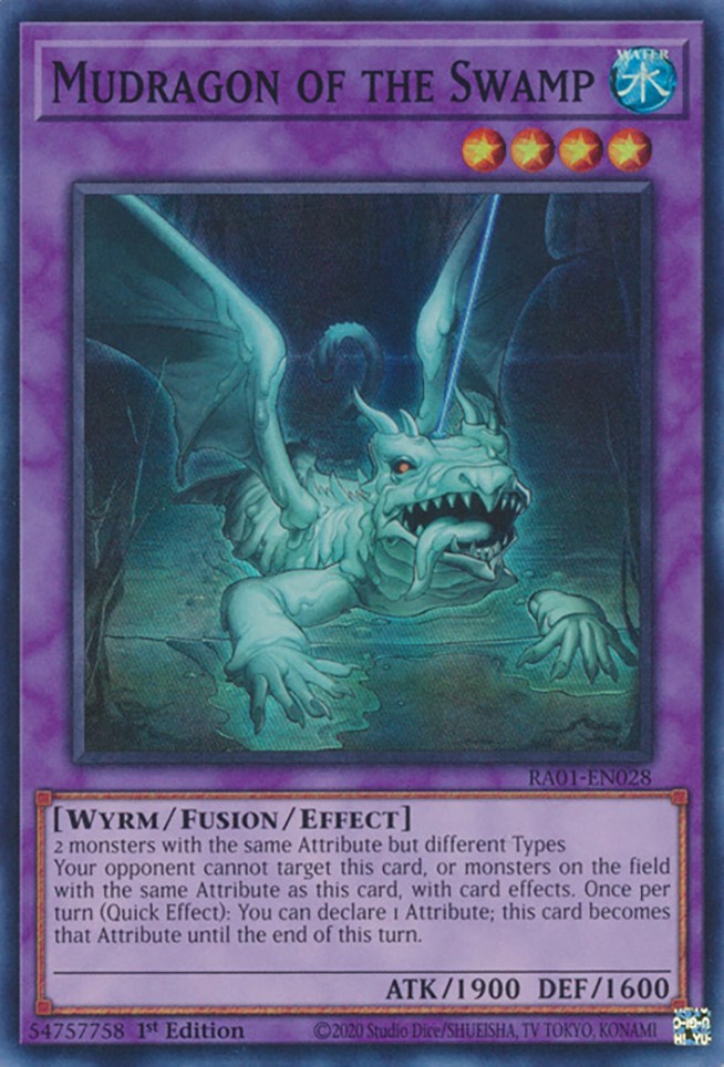 Mudragon of the Swamp [RA01-EN028] Super Rare | The Gaming-Verse