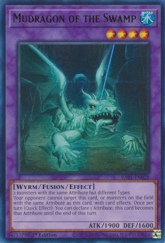 Mudragon of the Swamp [RA01-EN028] Ultra Rare | The Gaming-Verse