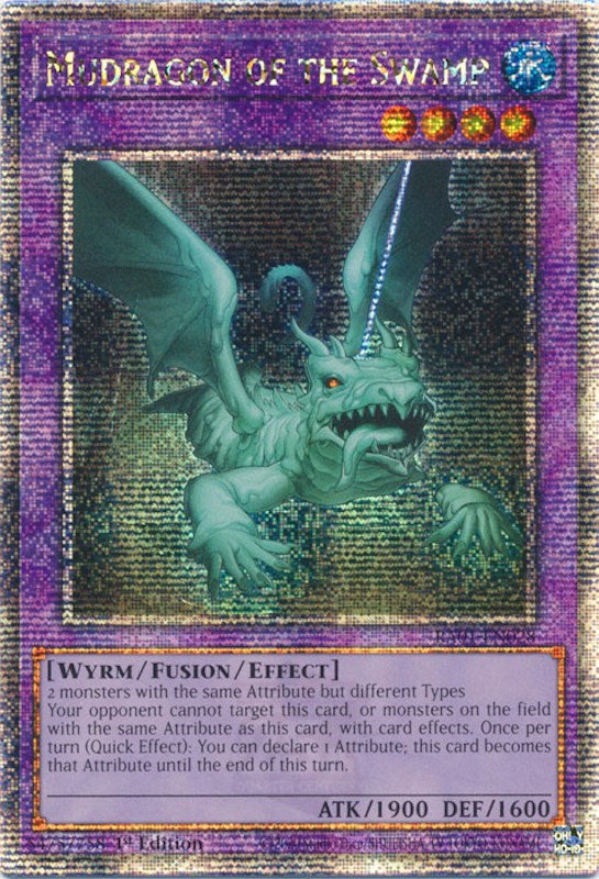 Mudragon of the Swamp [RA01-EN028] Quarter Century Secret Rare | The Gaming-Verse