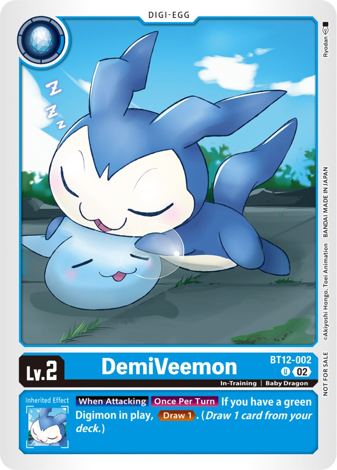 DemiVeemon [BT12-002] (NYCC 2023 Demo Deck) [Across Time] | The Gaming-Verse