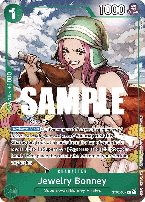 Jewelry Bonney (CS 2023 Celebration Pack) [One Piece Promotion Cards] | The Gaming-Verse