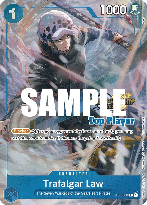 Trafalgar Law (CS 2023 Top Players Pack) [One Piece Promotion Cards] | The Gaming-Verse