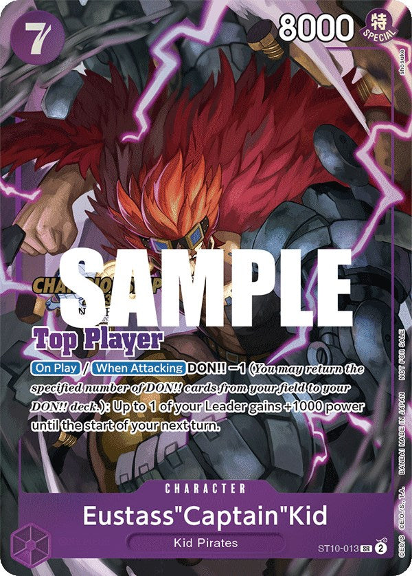 Eustass"Captain"Kid (CS 2023 Top Players Pack) [One Piece Promotion Cards] | The Gaming-Verse