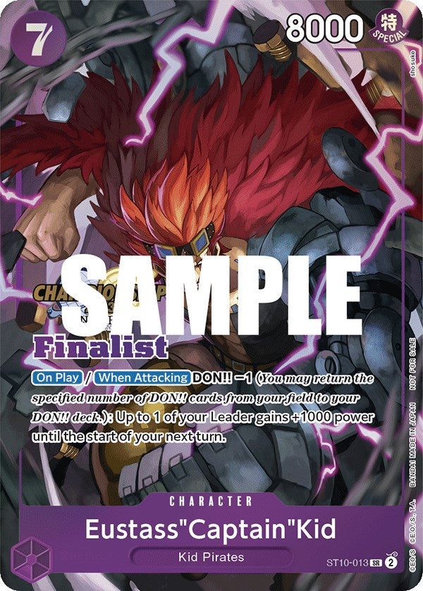 Eustass"Captain"Kid (CS 2023 Top Players Pack) [Finalist] [One Piece Promotion Cards] | The Gaming-Verse