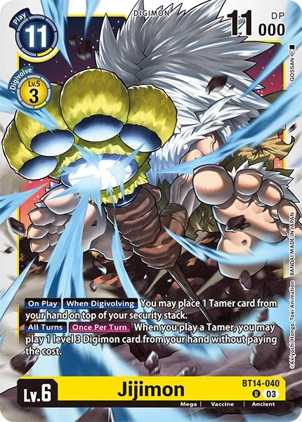 Jijimon [BT14-040] [Blast Ace] | The Gaming-Verse