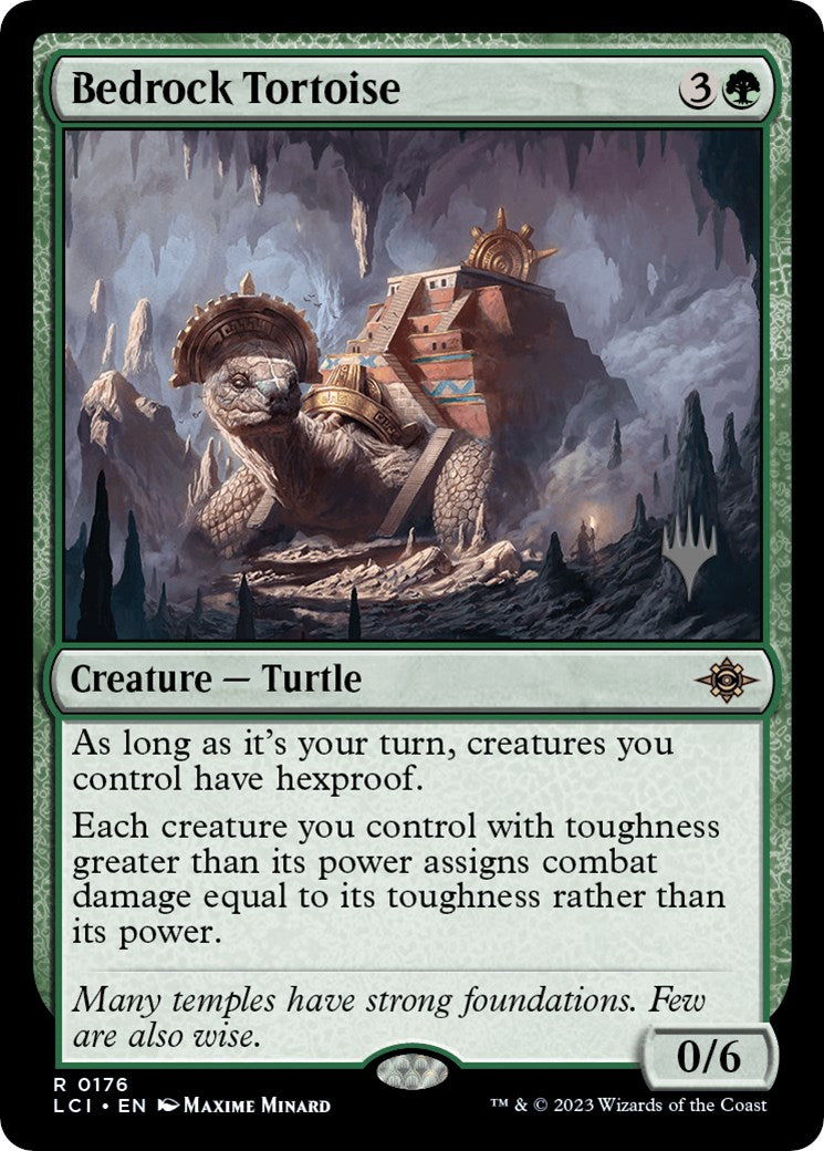 Bedrock Tortoise (Promo Pack) [The Lost Caverns of Ixalan Promos] | The Gaming-Verse