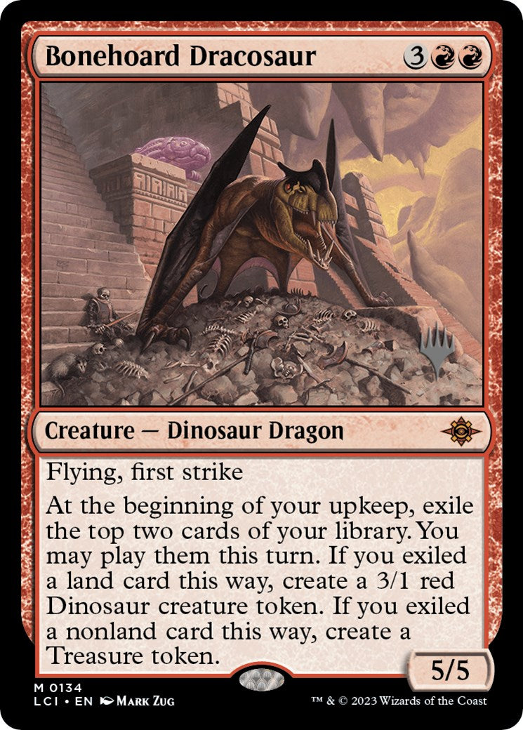 Bonehoard Dracosaur (Promo Pack) [The Lost Caverns of Ixalan Promos] | The Gaming-Verse