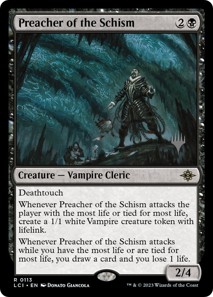 Preacher of the Schism (Promo Pack) [The Lost Caverns of Ixalan Promos] | The Gaming-Verse