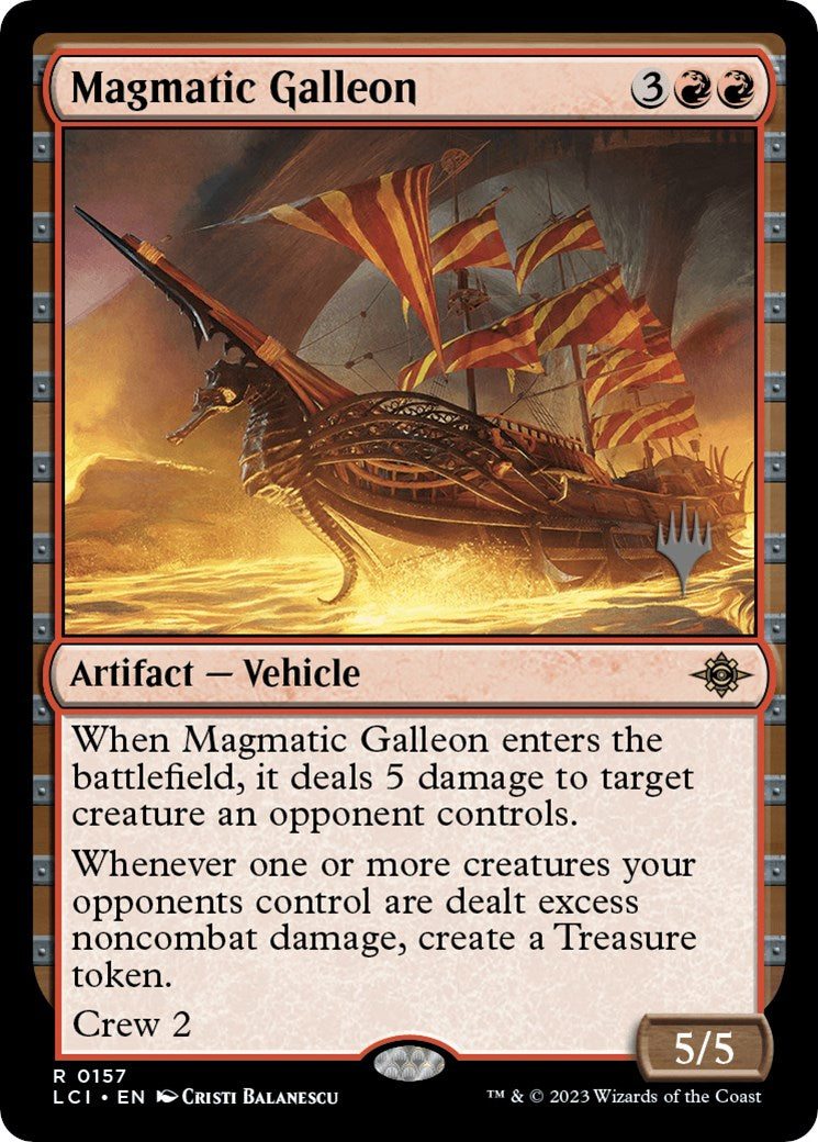 Magmatic Galleon (Promo Pack) [The Lost Caverns of Ixalan Promos] | The Gaming-Verse