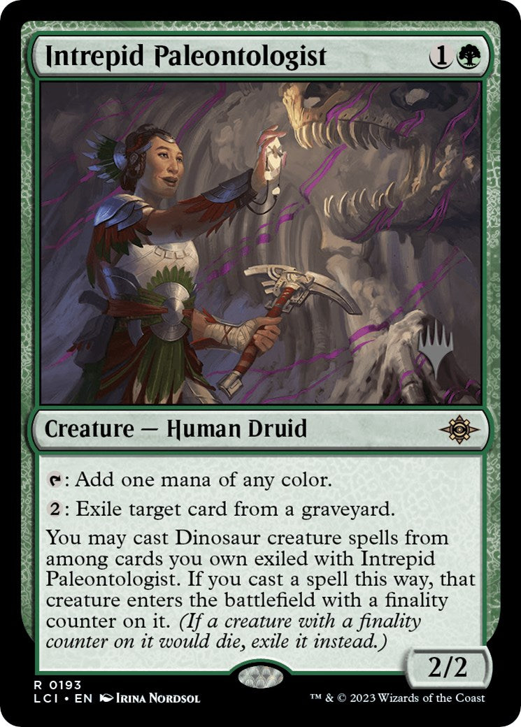 Intrepid Paleontologist (Promo Pack) [The Lost Caverns of Ixalan Promos] | The Gaming-Verse