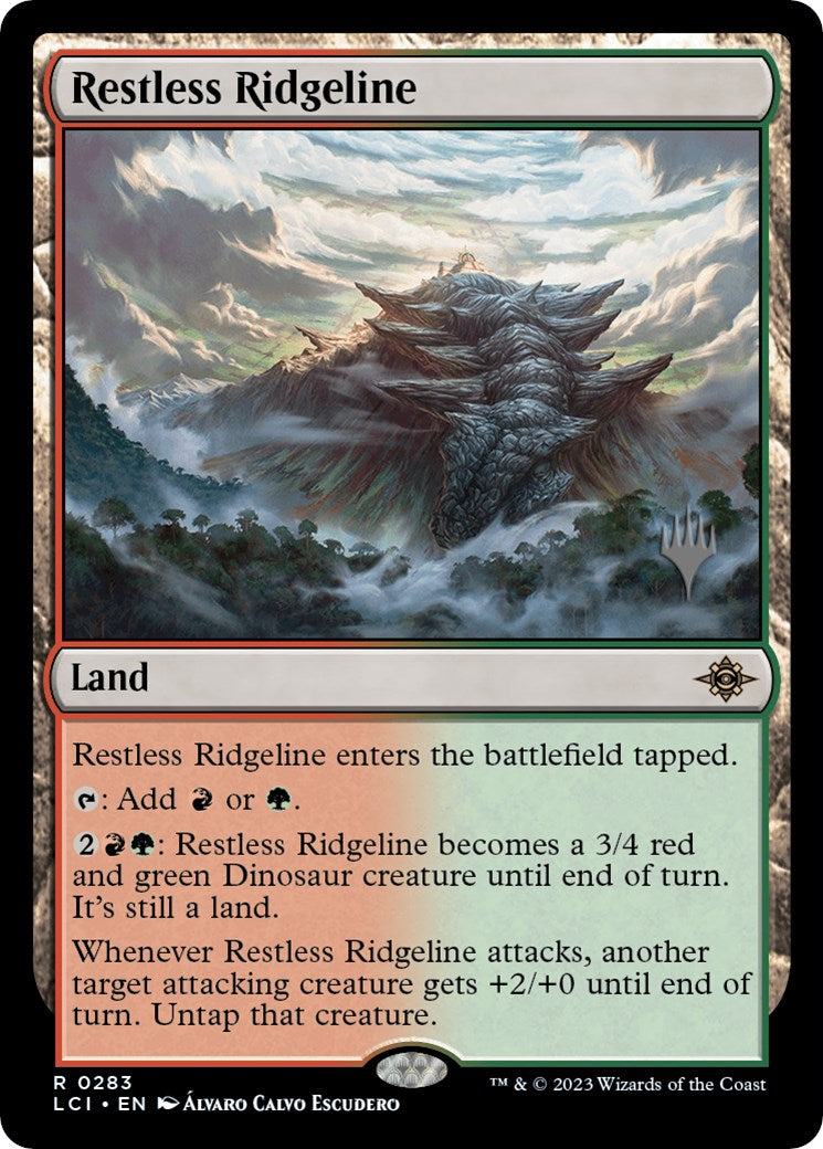 Restless Ridgeline (Promo Pack) [The Lost Caverns of Ixalan Promos] | The Gaming-Verse