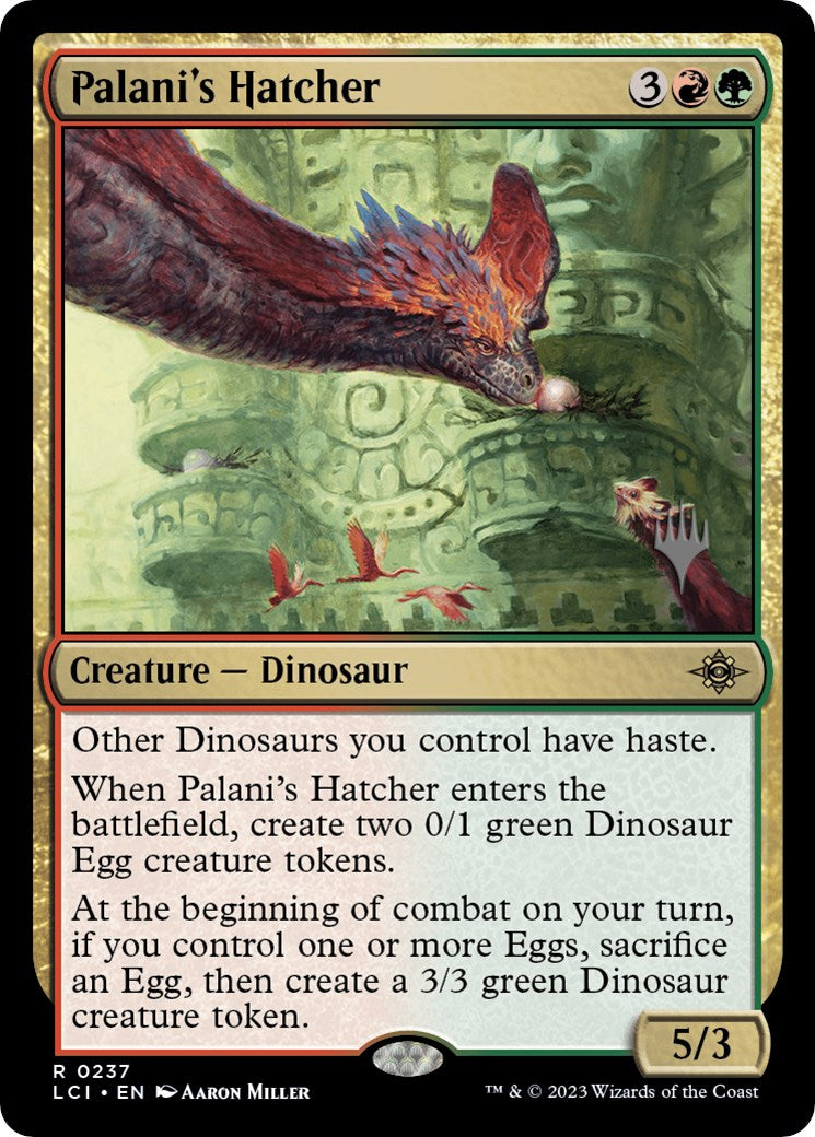 Palani's Hatcher (Promo Pack) [The Lost Caverns of Ixalan Promos] | The Gaming-Verse