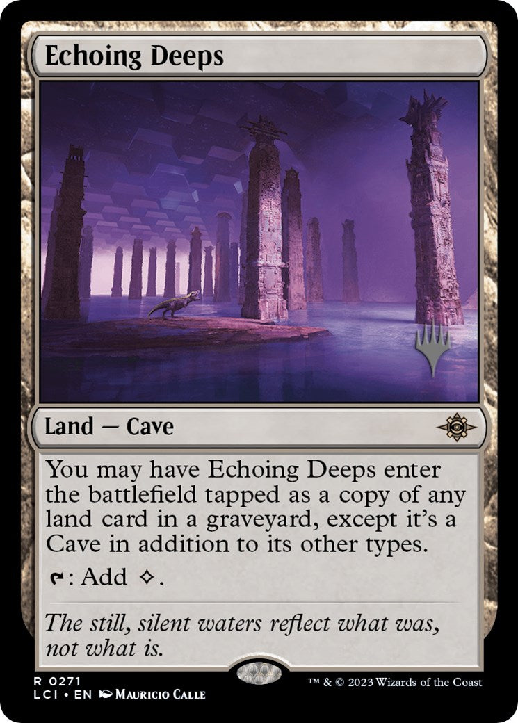 Echoing Deeps (Promo Pack) [The Lost Caverns of Ixalan Promos] | The Gaming-Verse