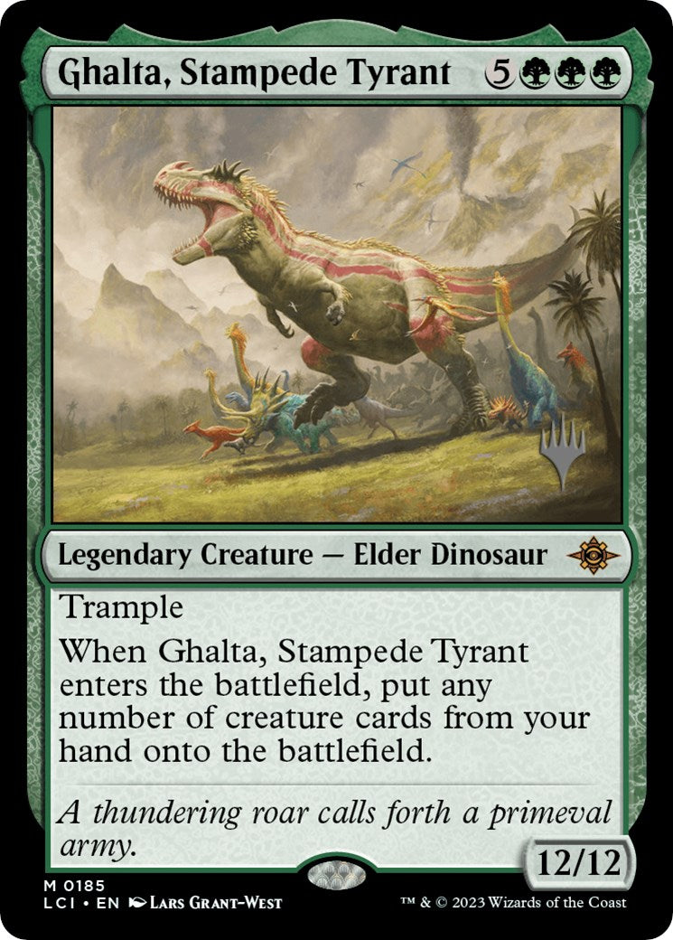 Ghalta, Stampede Tyrant (Promo Pack) [The Lost Caverns of Ixalan Promos] | The Gaming-Verse