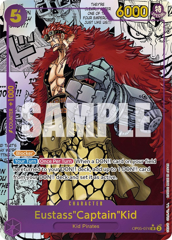 Eustass"Captain"Kid (Alternate Art)(Manga) [Awakening of the New Era] | The Gaming-Verse