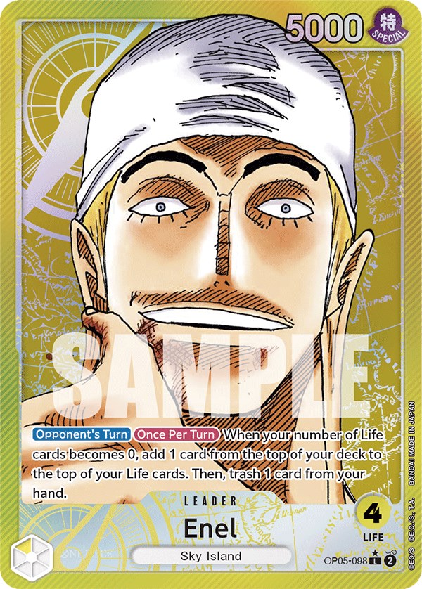 Enel (Alternate Art) [Awakening of the New Era] | The Gaming-Verse