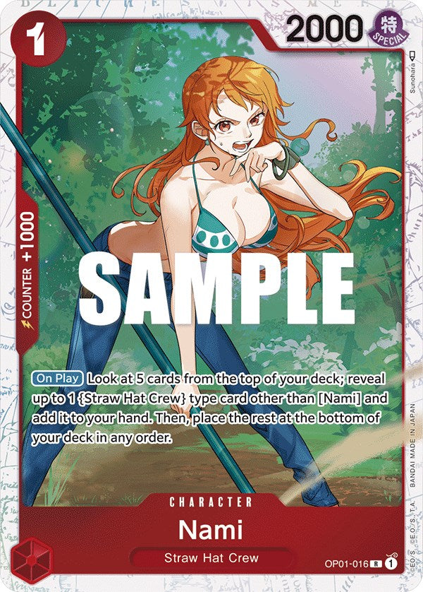 Nami (OP01-016) (Ultra Deck: The Three Captains) [One Piece Promotion Cards] | The Gaming-Verse