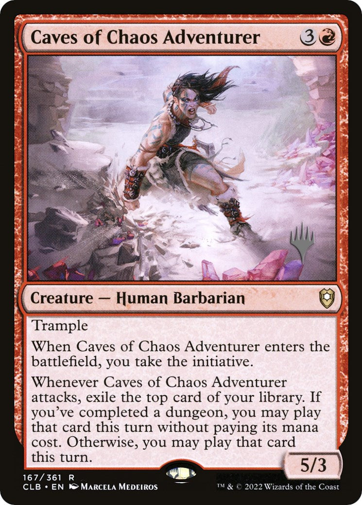 Caves of Chaos Adventurer (Promo Pack) [The Lost Caverns of Ixalan Promos] | The Gaming-Verse