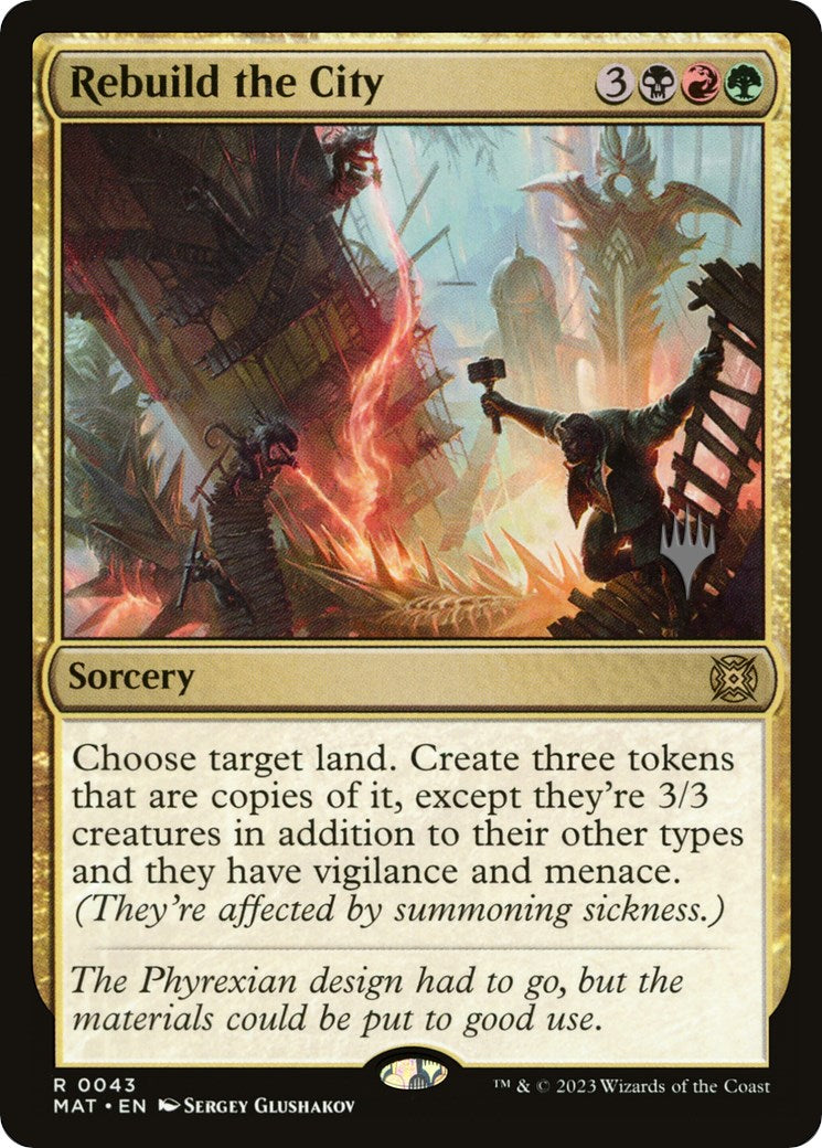 Rebuild the City (Promo Pack) [The Lost Caverns of Ixalan Promos] | The Gaming-Verse