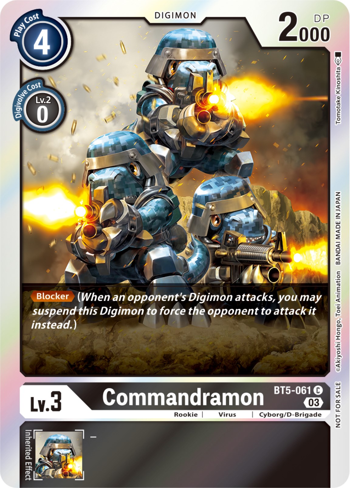 Commandramon [BT5-061] (Winner Pack -Blast Ace-) [Battle of Omni Promos] | The Gaming-Verse