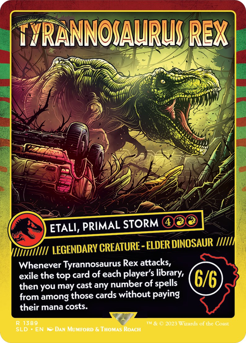 Tyrannosaurus Rex - Etali, Primal Storm [Secret Lair Drop Series] | The Gaming-Verse