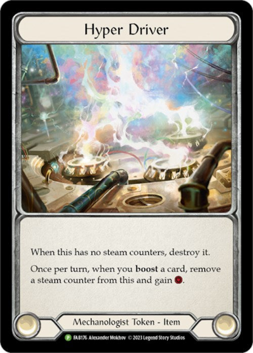 Hyper Driver [FAB176] (Promo)  Cold Foil | The Gaming-Verse