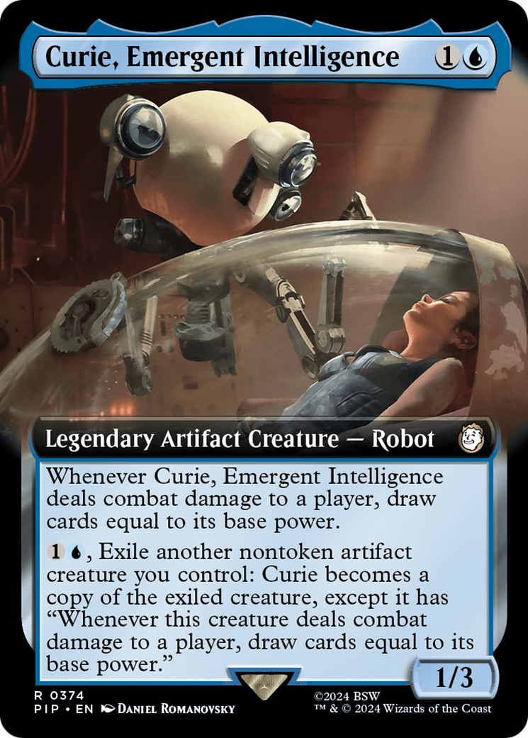 Curie, Emergent Intelligence (Extended Art) [Fallout] | The Gaming-Verse