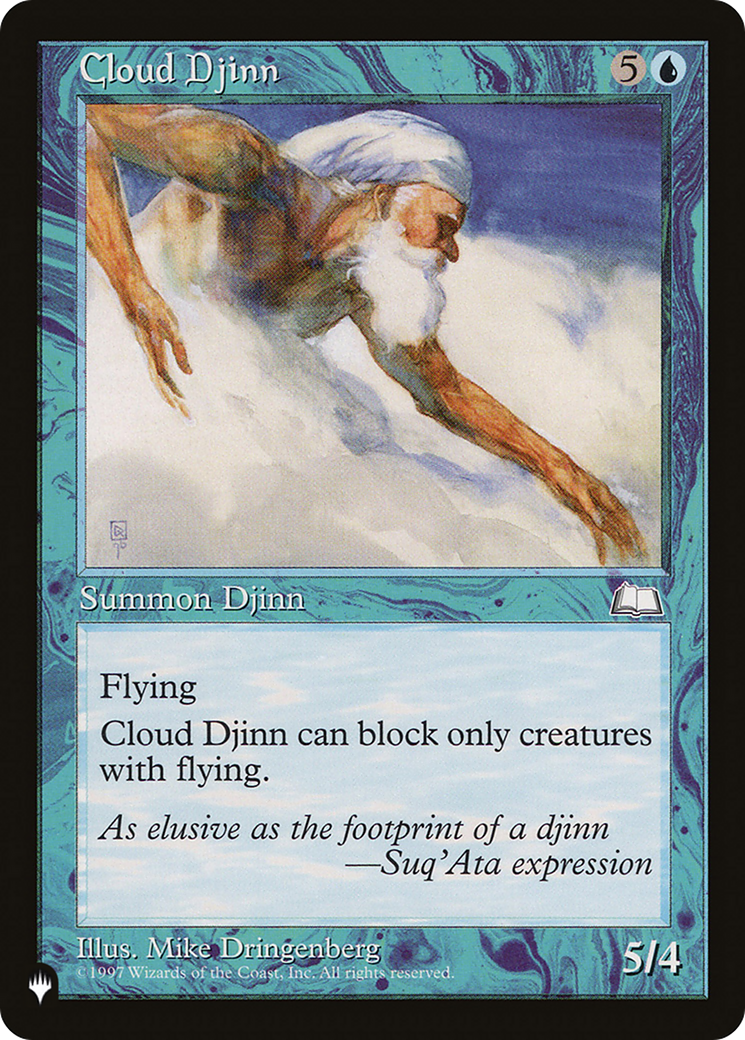 Cloud Djinn [The List Reprints] | The Gaming-Verse