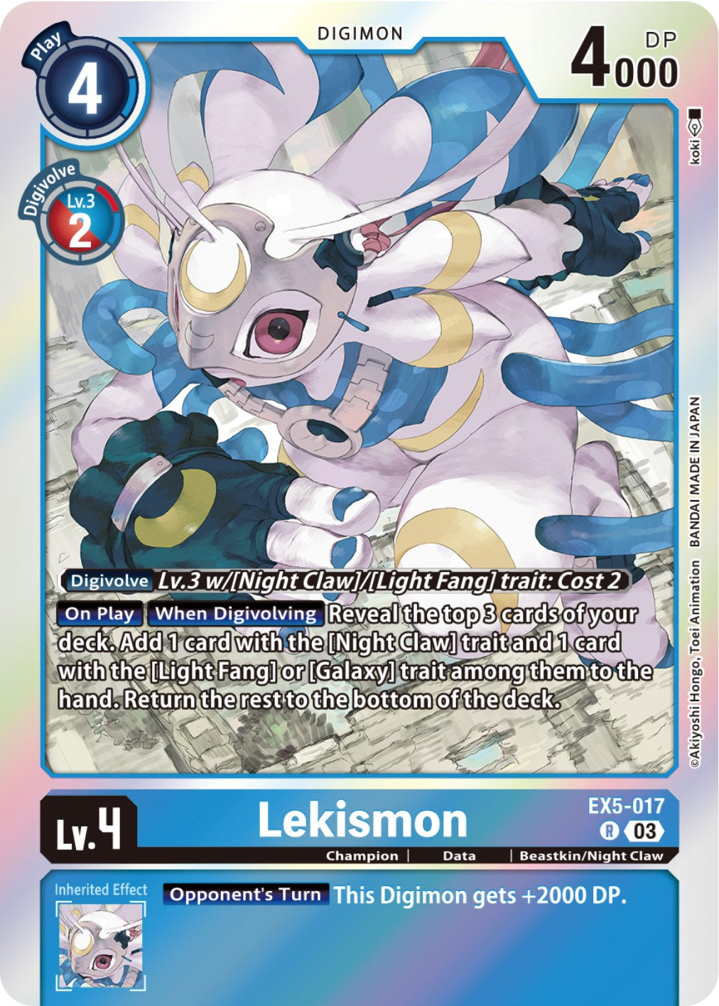 Lekismon [EX5-017] [Animal Colosseum] | The Gaming-Verse