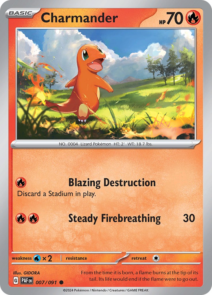 Charmander (007/091) [Scarlet & Violet: Paldean Fates] | The Gaming-Verse