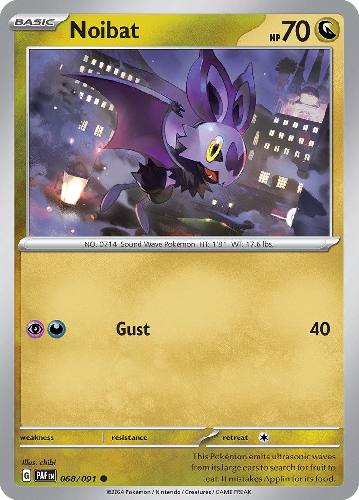 Noibat (068/091) [Scarlet & Violet: Paldean Fates] | The Gaming-Verse