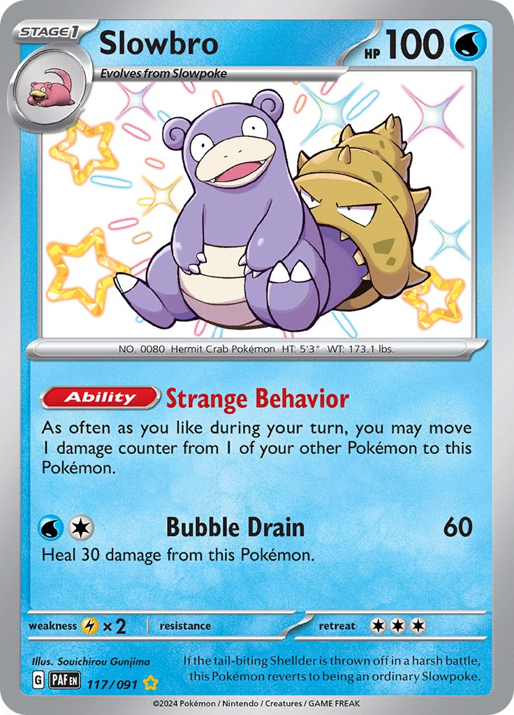 Slowbro (117/091) [Scarlet & Violet: Paldean Fates] | The Gaming-Verse