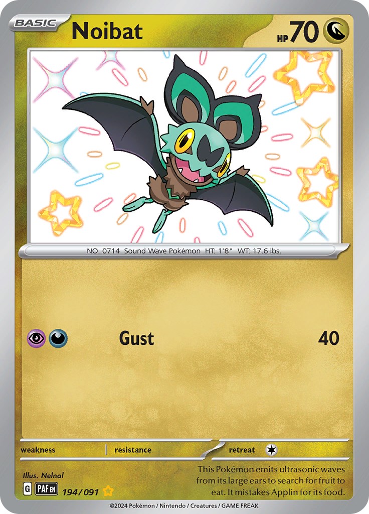 Noibat (194/091) [Scarlet & Violet: Paldean Fates] | The Gaming-Verse